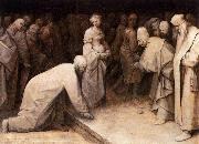 Pieter Bruegel the Elder Christ and the Woman Taken in Adultery France oil painting artist